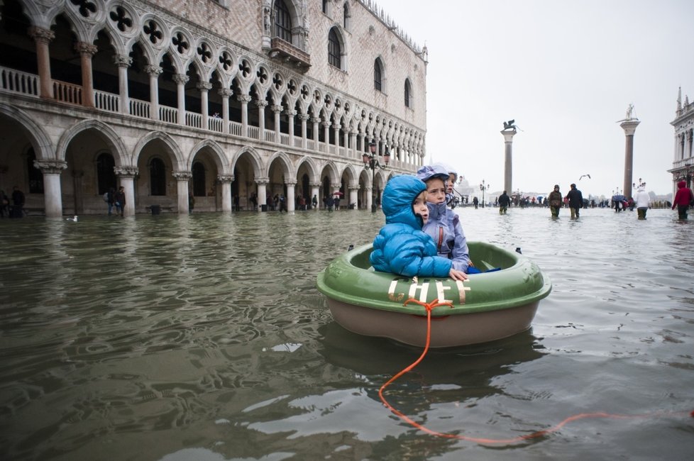 Zaplavené Benátky