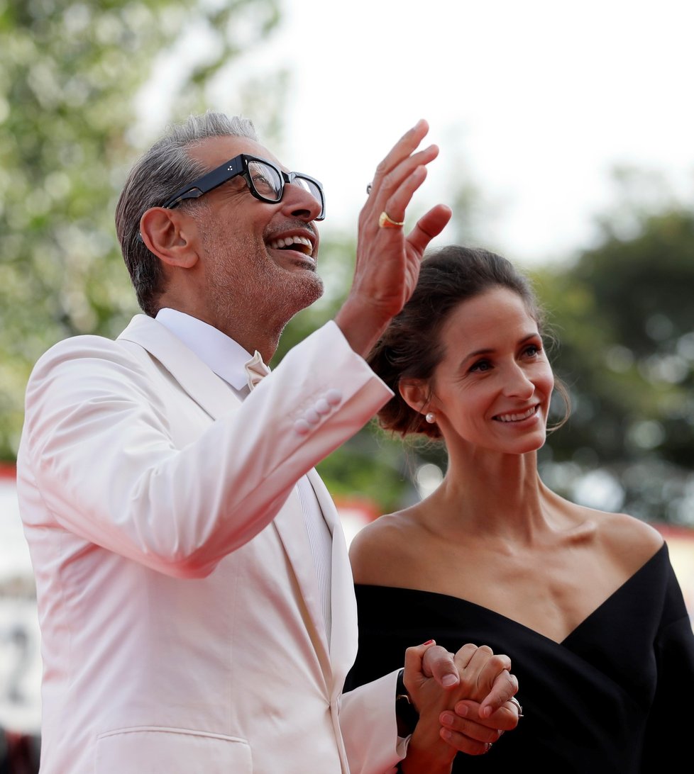 Jeff Goldblum a Emilie Livingston