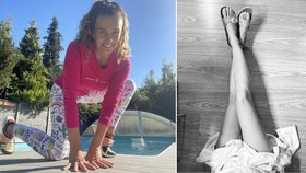 Alice Bendová po měsících běhání ukázala nohy.