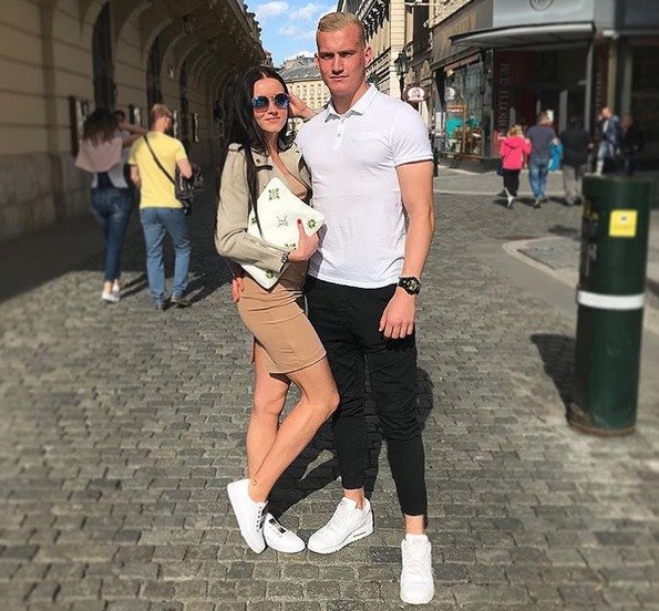 Atletka Nicole Bendová a fotbalista Daniel Köstl.