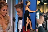 Trapasy Zlatých glóbů: Aniston neuhlídala šaty, JLo okukovali prsa!