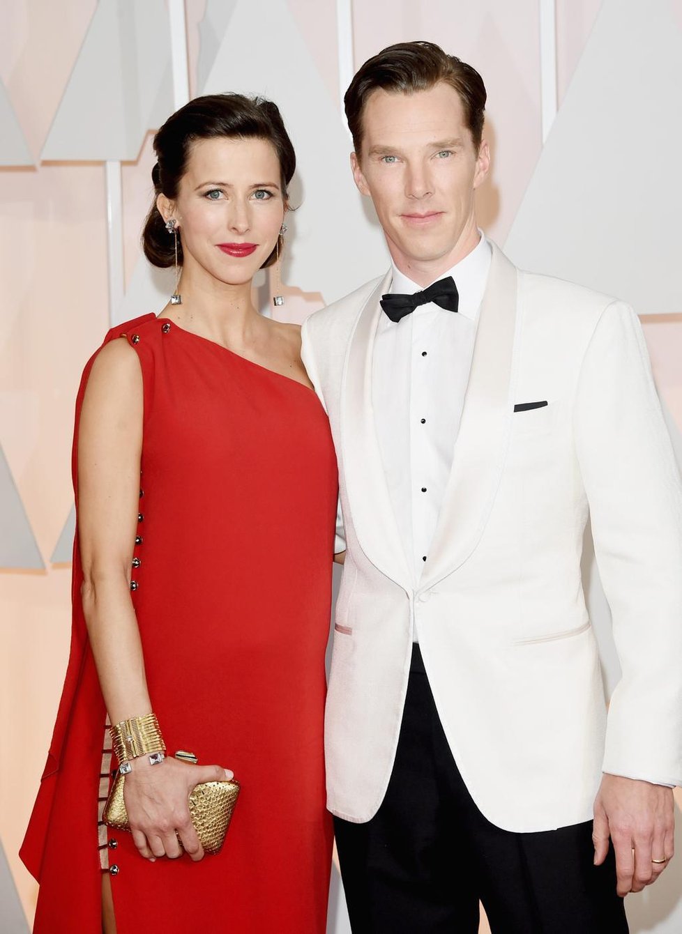Herec Benedict Cumberbatch přišel s manželkou