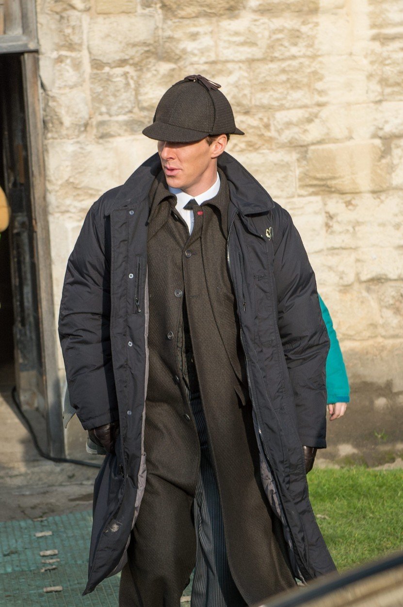 Benedict Cumberbatch jako Sherlock