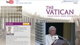 Papež má svůj YouTube kanál