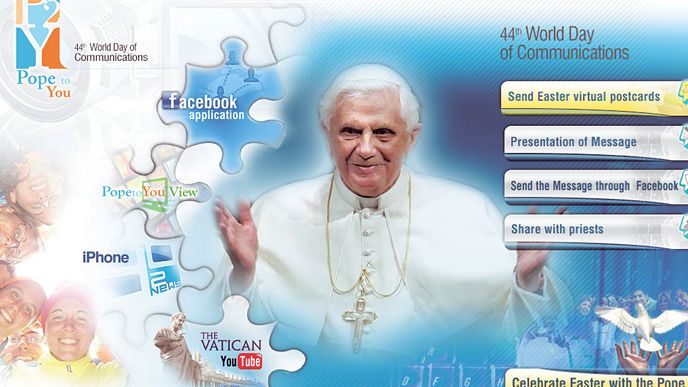 Benedikt XVI. ví, že na Internetu riskuje kyberatak