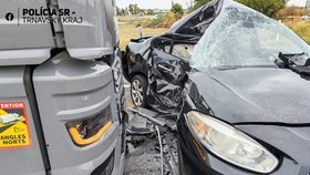 Dopravní nehoda u města Dunajská Streda
