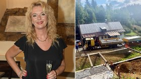 Lucie Benešová staví dům v Jizerských horách.