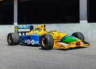 Na prodej je monopost Benetton B191, s nímž Michael Schumacher získal první body v F1