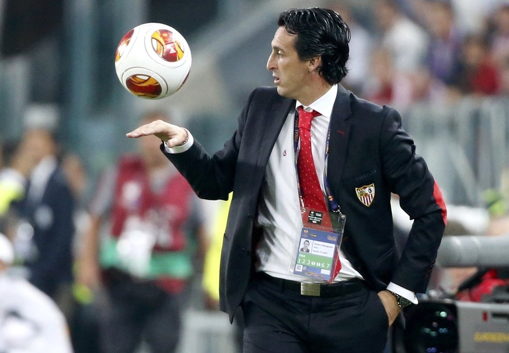 Trenér Sevilly Unai Emery