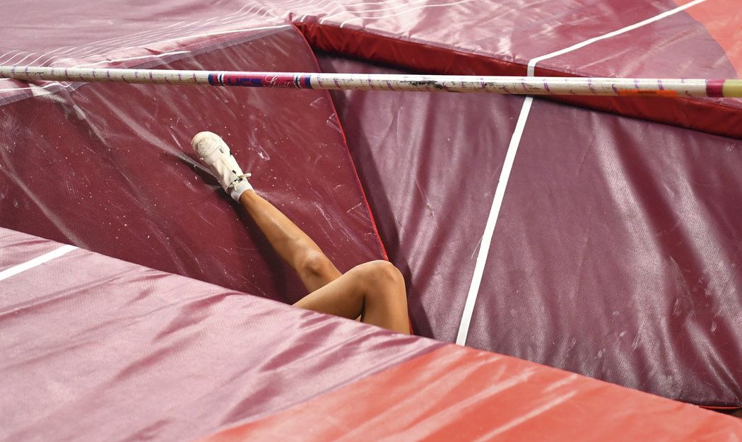 Švédka Angelica Bengtssonová si kvůli materiálu ustlala v