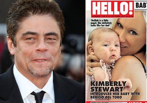 Benicio Del Toro má dceru Delilah s dcerou zpěváka Roda Stewarta Kimberley