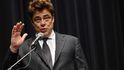 Benicio Del Toro na filmovém festivalu v Karlových Varech