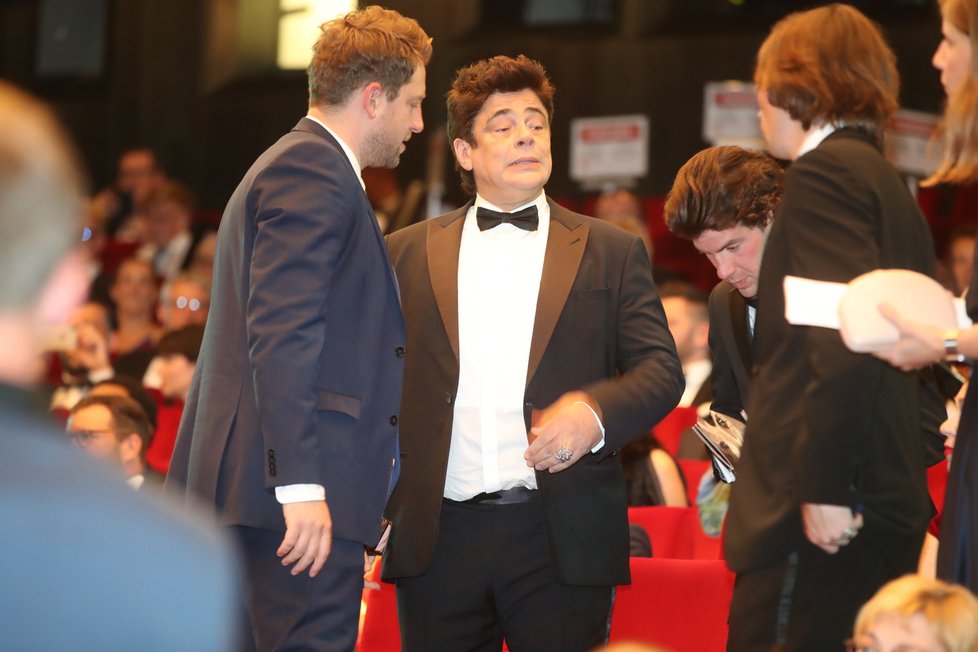 Benicio del Toro v závěru KVIFF 2022