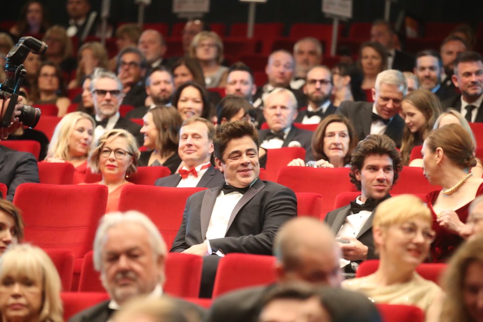 Benicio del Toro v závěru KVIFF 2022