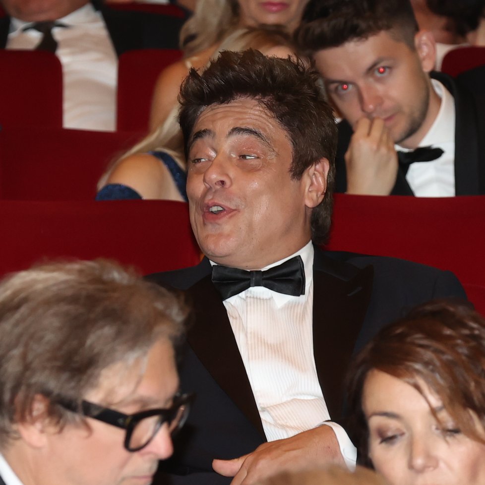 Benicio del Toro v závěru KVIFF 2022