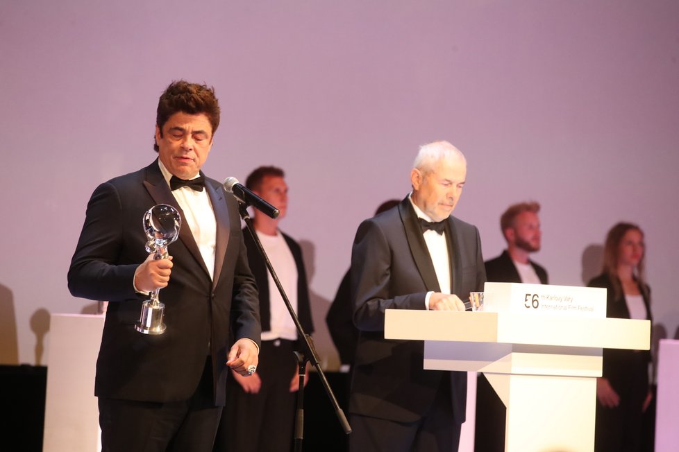 Slavnostní zakončení KVIFF 2022 - Benicio del Toro