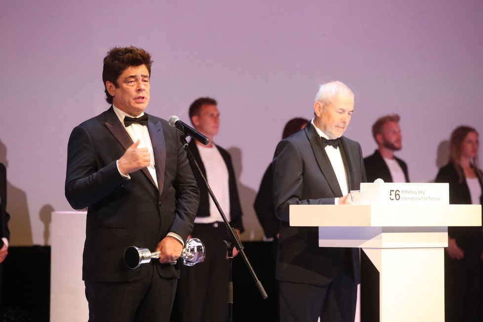 Slavnostní zakončení KVIFF 2022 - Benicio del Toro