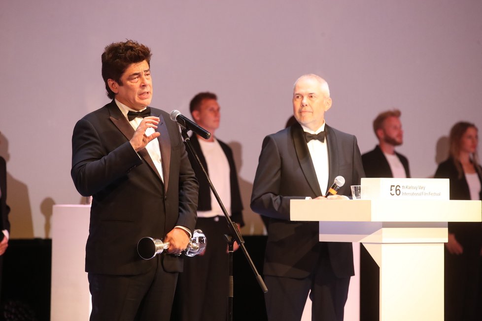 Slavnostní zakončení KVIFF 2022 - Benicio del Toro