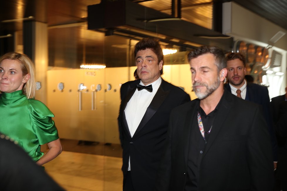 Benicio del Toro v závěru KVIFF 2022