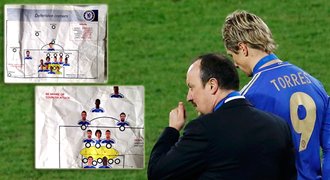 FOTO: Brazilci nafotili taktiku Chelsea. Čeho se obával Rafa?