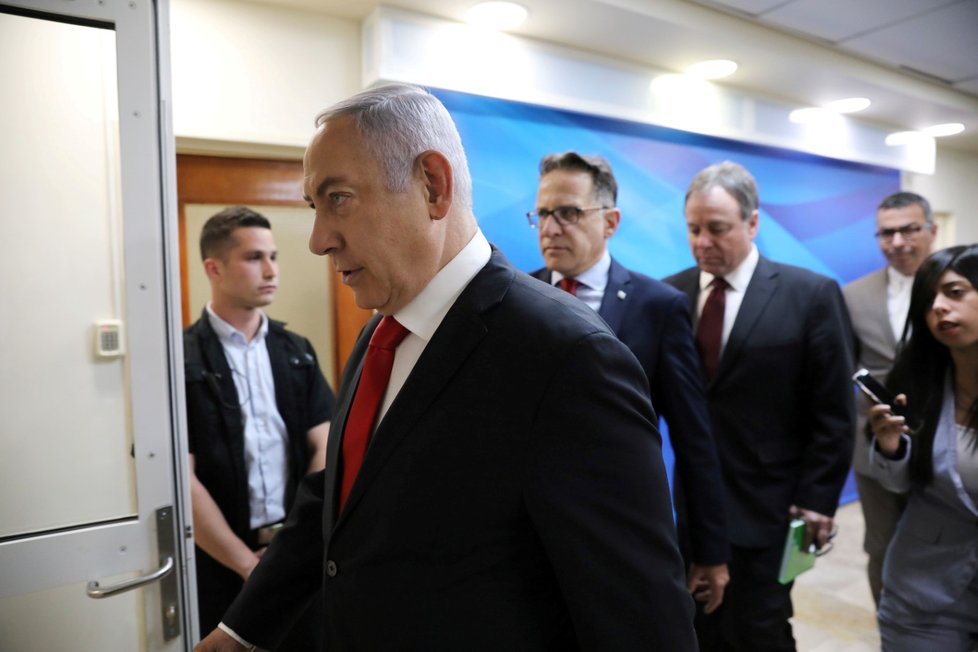 Izraelský premiér Benjamin Netanyahu (5.5.2019)