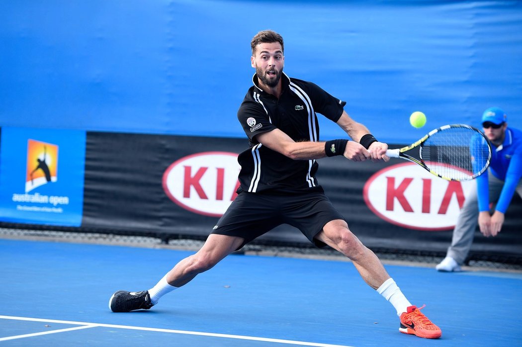 Benoit Paire se na Australian Open prezentoval každou botou v jiné barvě