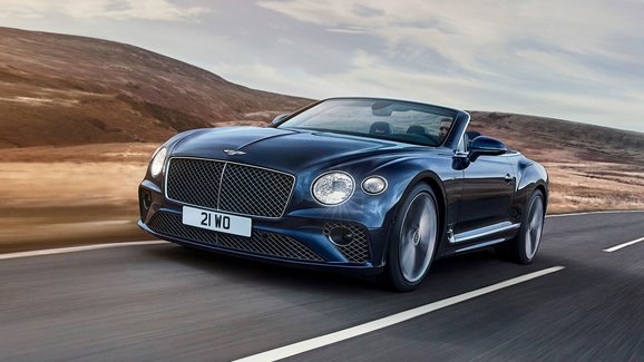 Bentley představuje otevřený Continental GT Speed Convertible