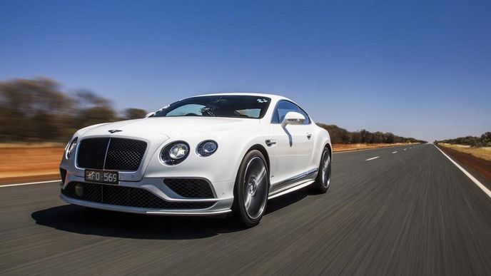 Bentley Continental GT Speed dosáhl 331 km/h