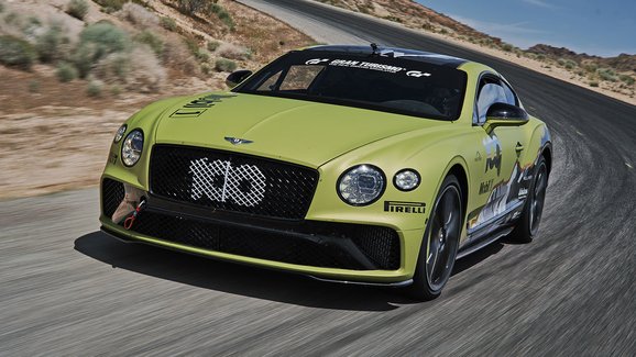 Bentley Continental GT chce stanovit nový rekord na Pikes Peak 	 