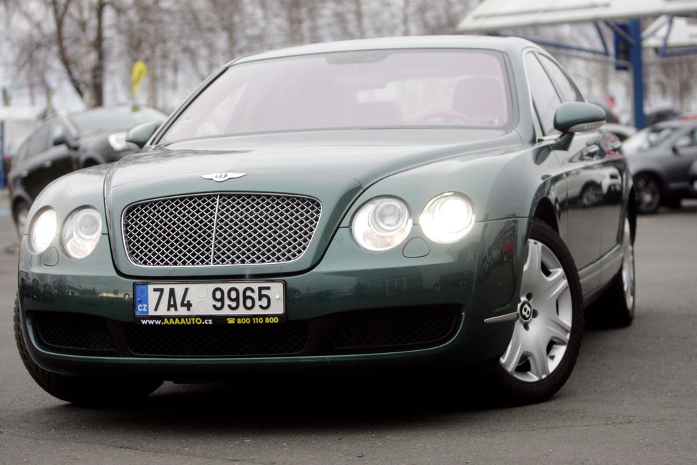 Hušákovo Bentley je na prodej