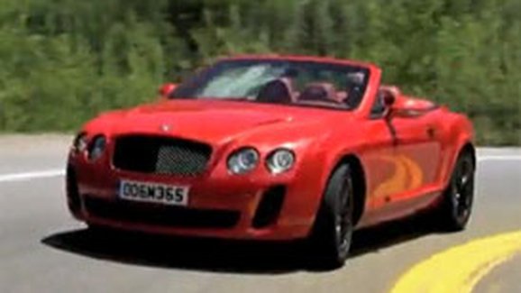 Video: Bentley Continental Supersports Convertible – Kabrio na projížďce