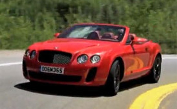 Video: Bentley Continental Supersports Convertible – Kabrio na projížďce