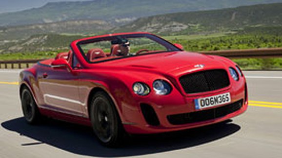 Bentley Continental Supersports: Nové fotky otevřeného Convertible