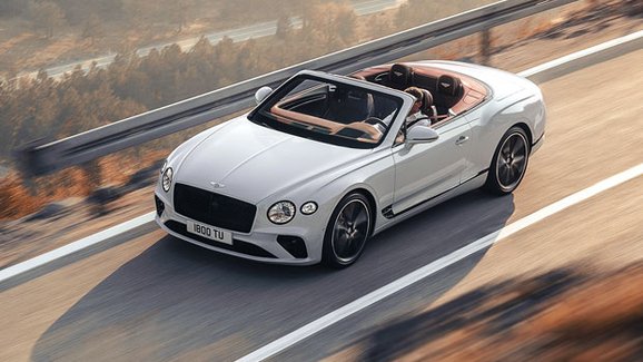 Bentley odhaluje nový Continental GT Convertible