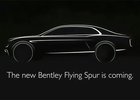 Nový Bentley Flying Spur se předvede v Ženevě