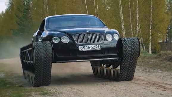 V Rusku udělali z Bentley "tank". Výsledek je celkem působivý