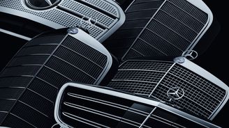 Masky Mercedesů-Benz napříč historií Masky Mercedesů-Benz napříč historií