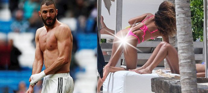 Karim Benzema má za partnerku sexy Coru