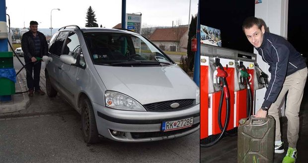 Slováci a Němci: Pro český benzin jezdí i s kanystry!