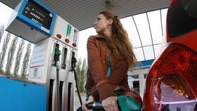 Cena benzinu šla nahoru, nafta naopak mírně zlevnila