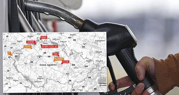 Nekvalitní benzin a nafta v Česku: Tyhle čerpací stanice dostaly pokuty