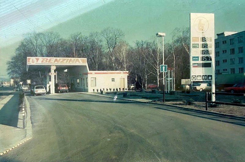 Benzina v Dobřichovicích