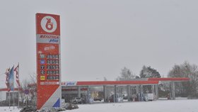Benzina (Praha – dálnice D1) ze dne 29.12.