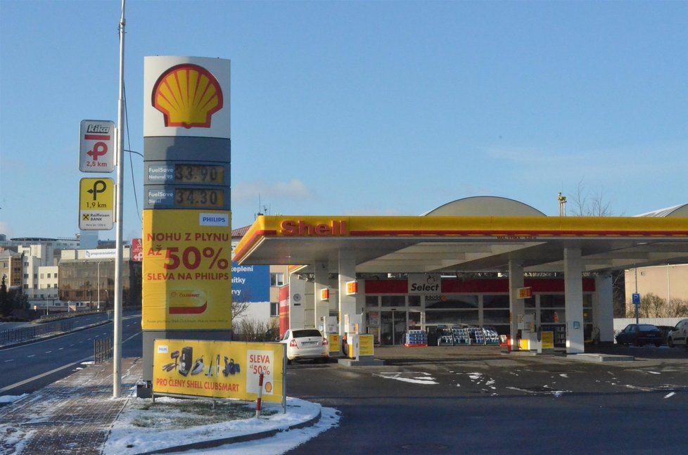 Shell (Olomouc – Velkomoravská) ze dne 29.12.