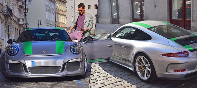 Tomáš Berdych teď vozí svoji půvabnou manželku Ester v exkluzivním kousku; Porsche 911 R