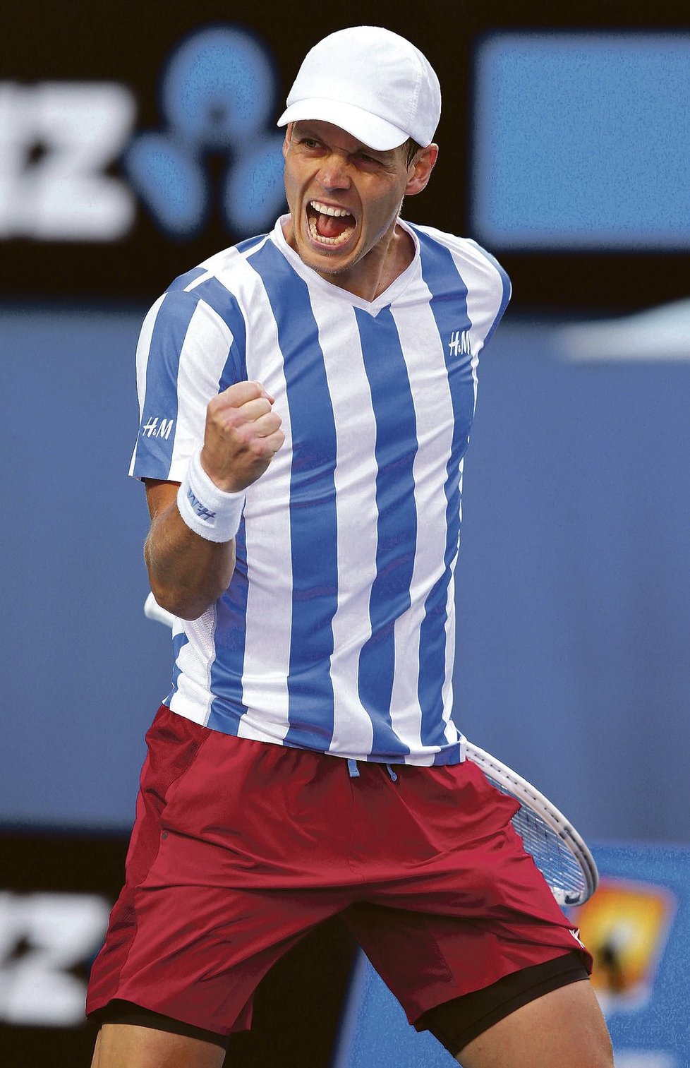 Je to tam! Tomáš Berdych se počtvrté dostal na Australian Open do čtvrtfinále.