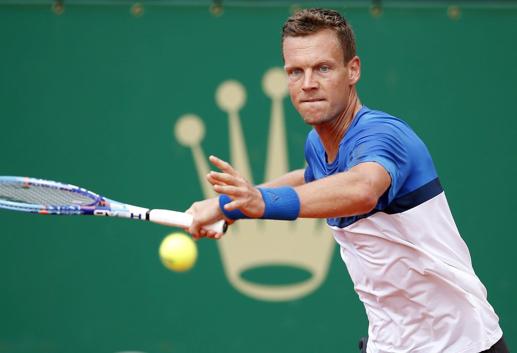 Český tenista Tomáš Berdych dostal v Římě dvakrát kanára