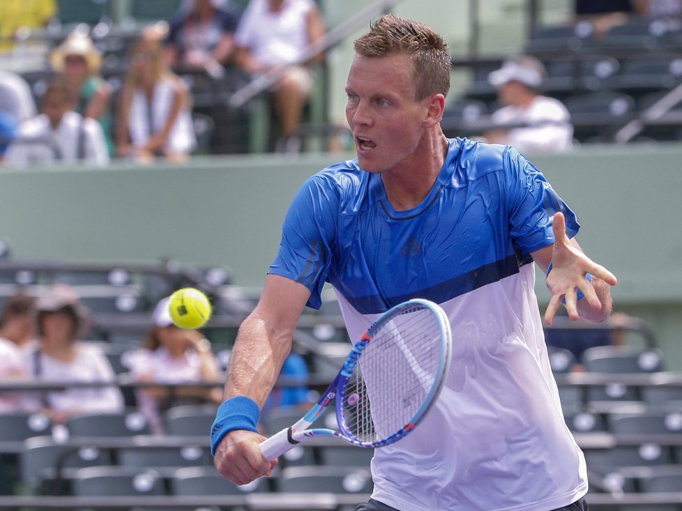 Tomáš Berdych se na postup do osmifinále hodně nadřel