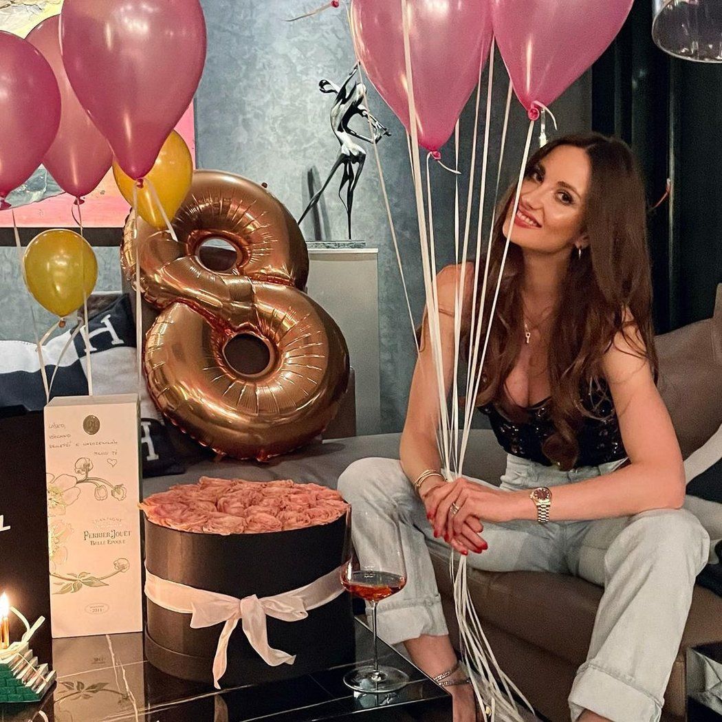 Manželka Tomáše Berdycha Ester oslavila 28. narozeniny.