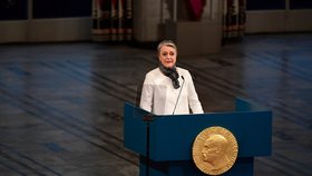 Předsedkyně norského Nobelova výboru Berit Reiss-Andersen
